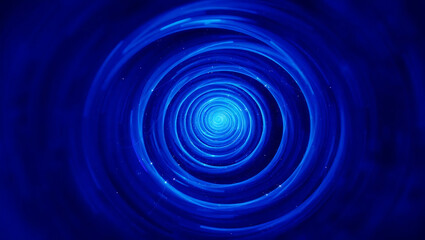 Obraz premium abstract blue spiral background, HD and 4k image