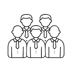 group of people icon, group of people vector illustration-simple illustration of group of people, perfect for group of people logos and icons