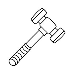 hammer icon, hammer vector illustration-simple illustration of hammer, perfect for hammer logos and icons