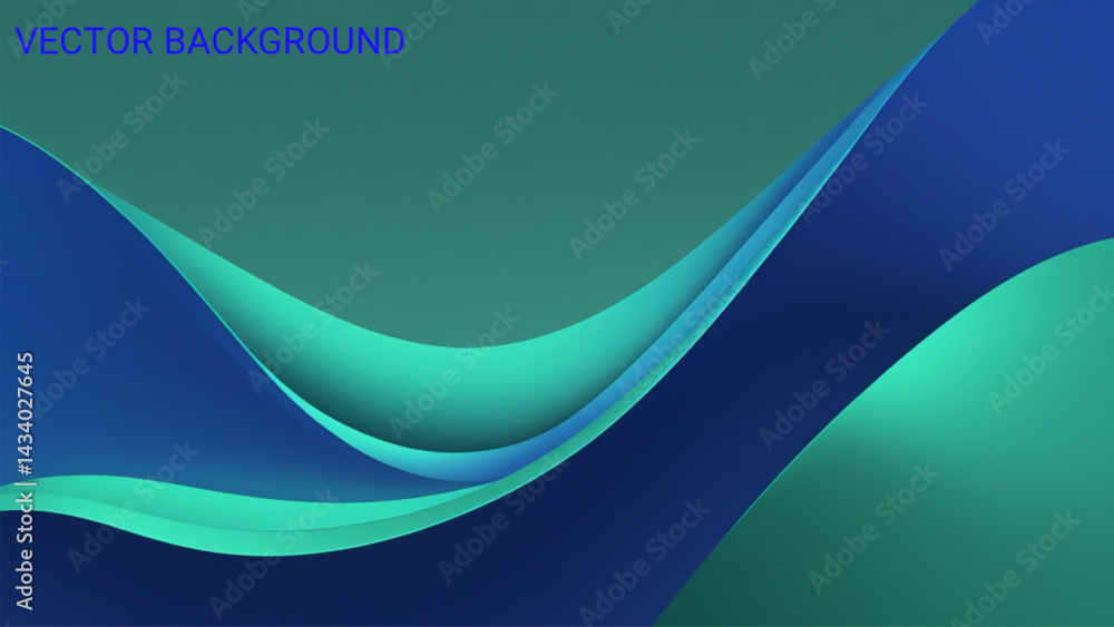 Poster modern background featuring a bold minimalist design with smooth gradients transitioning between eme