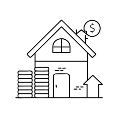 house icon icon, house icon vector illustration-simple illustration of house icon, perfect for house icon logos and icons