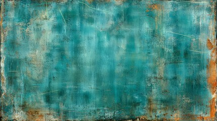 Obraz premium Blue and brown background with a few lines and dots scattered throughout. The blue and brown colors create a sense of depth and contrast, while the lines and dots add texture and visual interest