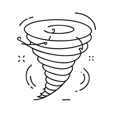hurricane icon, hurricane vector illustration-simple illustration of hurricane, perfect for hurricane logos and icons