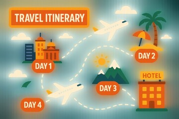 Dynamic Travel Itinerary Design for Vacation Planning and Adventure Themes