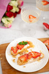 strawberry snack for valentine's day
