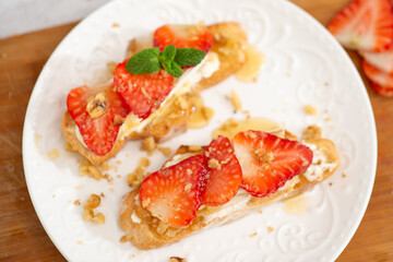 strawberry snack for valentine's day