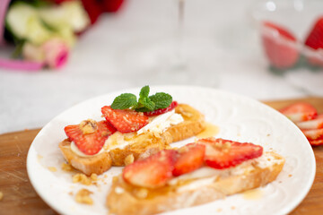 strawberry snack for valentine's day