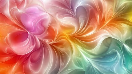 Obraz premium Colorful Abstract Swirl Background.