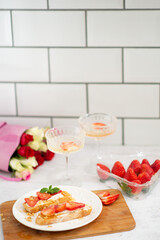strawberry snack for valentine's day