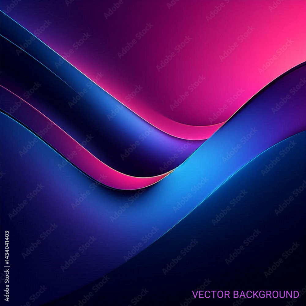 Aufkleber modern background featuring smooth gradients transitioning between deep indigo and vibrant magenta h