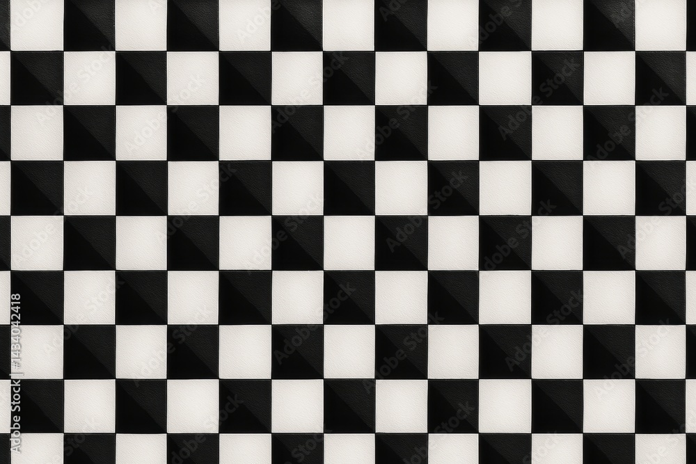 Aufkleber high-fidelity checkered pixel pattern for modern graphic design and print projects