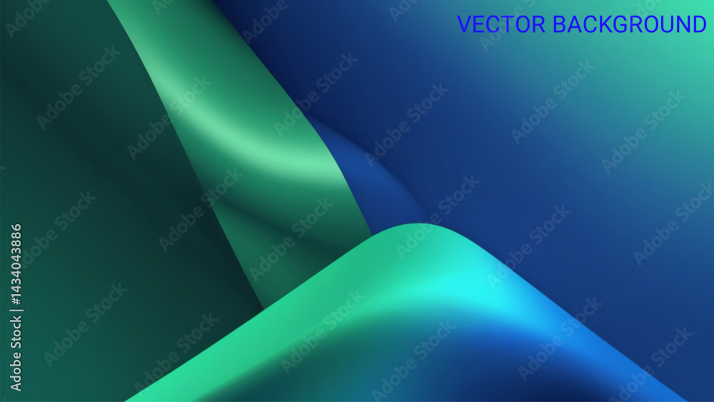 Poster modern background featuring a bold minimalist design with smooth gradients transitioning between eme