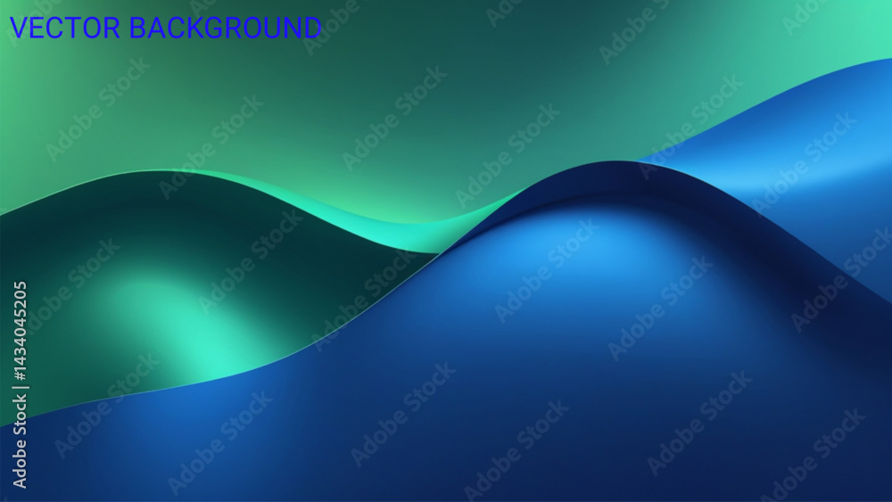 Poster modern background featuring a bold minimalist design with smooth gradients transitioning between eme