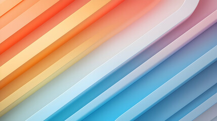 Fototapeta premium Abstract Colorful Diagonal Lines Background