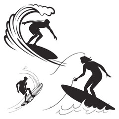 skiing in the mountains