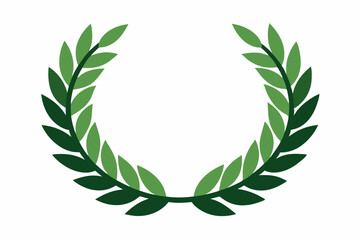 laurel wreath vector illustration