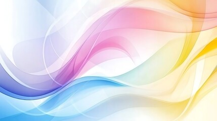 Obraz premium Colorful Abstract Wave Background. (16)