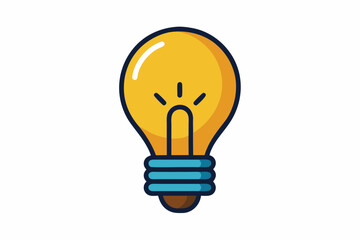 light bulb vector illustration