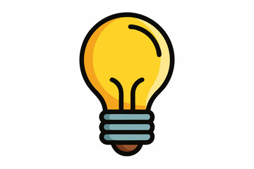 light bulb vector illustration