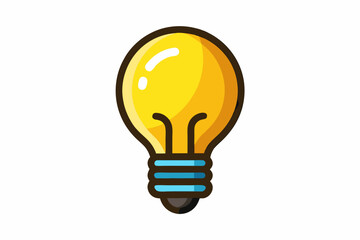 light bulb vector illustration