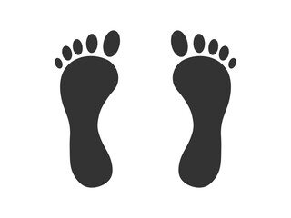 Foot vector icon for free download