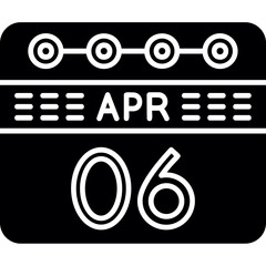April 6 icon
