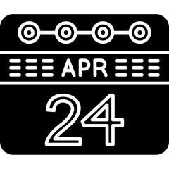 April 24 Icon