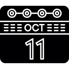 October 11 Icon