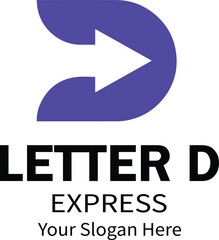 Letter D Logo