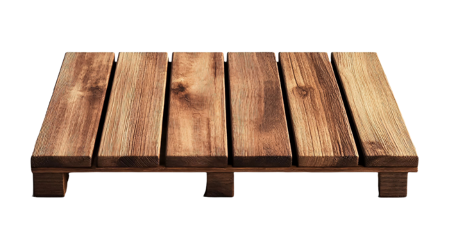 Palette for Art and Painting Supplies - Isolated on White Background