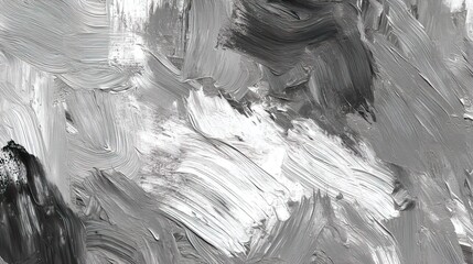 grayscale rough gritty loose expressive brushstroke