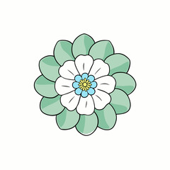 abstract flower background