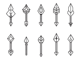 Plumb Bob line art graphic vector