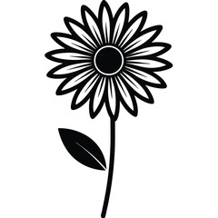 abstract flower vector