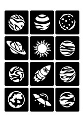 Glitter Space tattoos Svg, Planet Svg, Galaxy Stencils, Astronaut Svg, Solar System Svg, Space Clipart, Science Rocket svg,Kid Space Rocket.