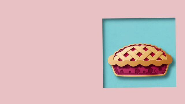 pie  animated illustration