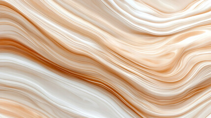 Obraz premium Elegant Beige Marble Texture with Subtle Brown Swirls