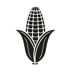 Corn icon. Ear of corn vector