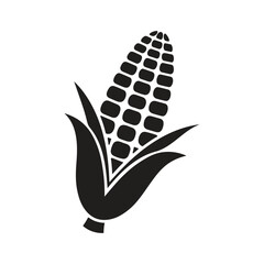 Corn icon. Ear of corn vector