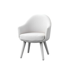 old chair isolated on transparent background PNG