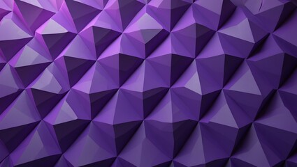 Obraz premium Vibrant purple geometric low poly abstract background