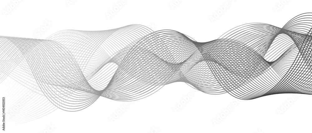 Poster minimalist abstract wave design consisting of smooth. design for brochure, flyer, banner, template, 