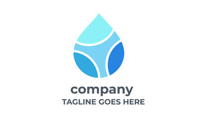 water drop logo, Clean Water Logo for Modern and Eco-Conscious Brands
