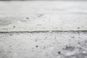 Obraz premium Close-up view of a light gray concrete surface.