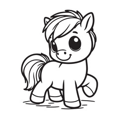 Horse vector illustration