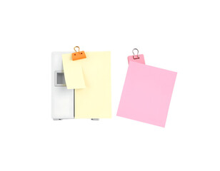 Sticky Notes on a Fridge