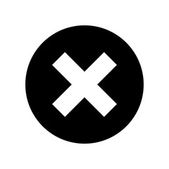 close icon vector template illustration design