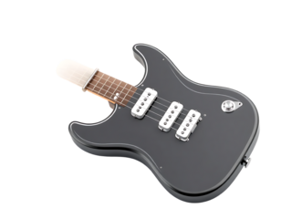 Black Electric Guitar