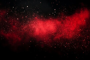 Naklejka premium Abstract red and black fluid texture with swirling colors and a bold, dramatic effect.