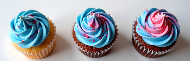 Creative galaxy swirl cupcake display for Star Wars Day dessert_00001_